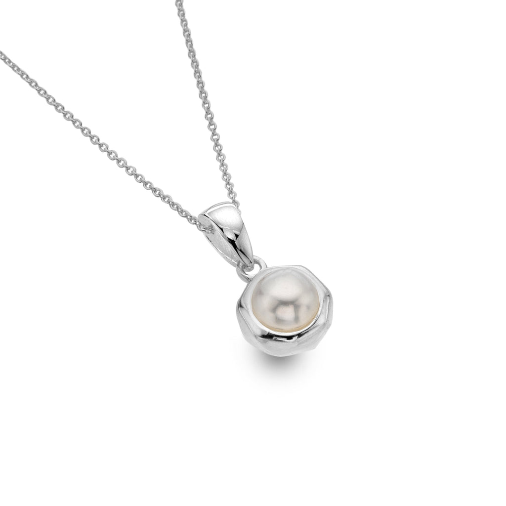 Ocean pearl pendant - SilverOrigins