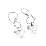 Cornish Heart Earrings