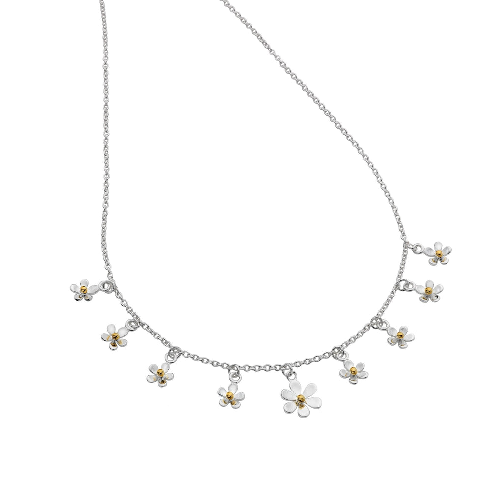 Daisy meadow necklace - SilverOrigins