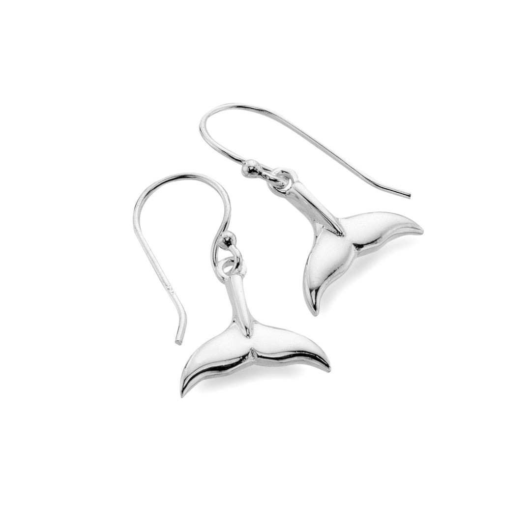 Dolphin tail earrings