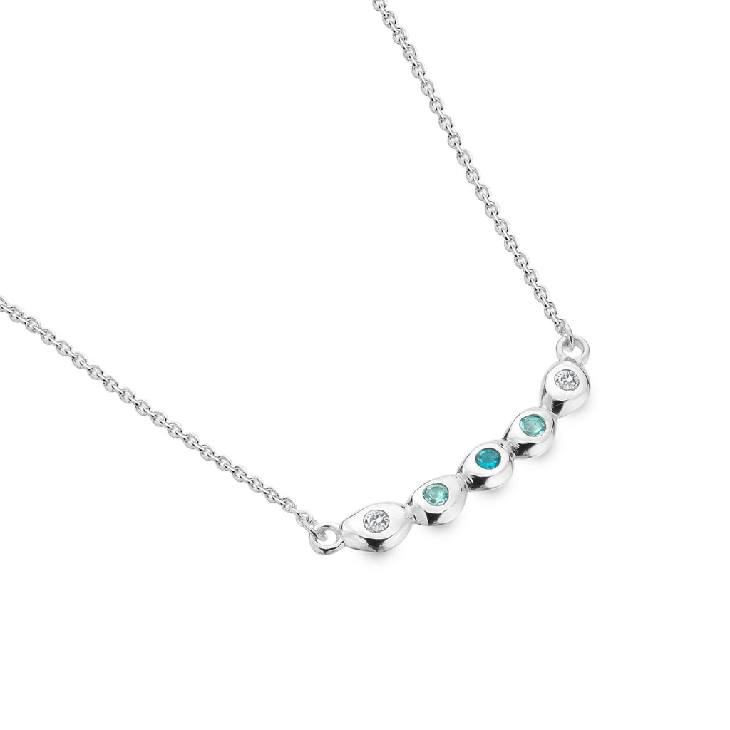 Isla Azul necklace - SilverOrigins