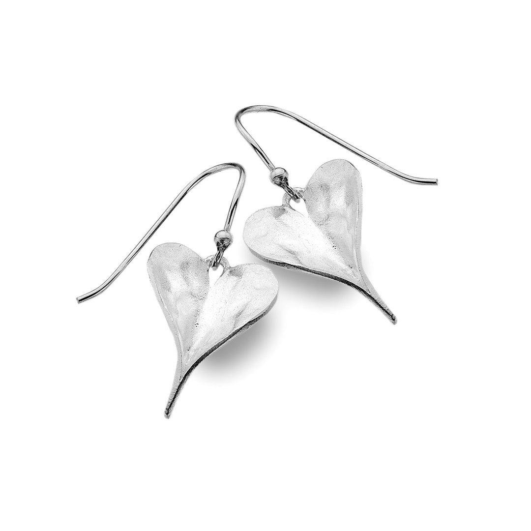 Leaf Heart Earrings