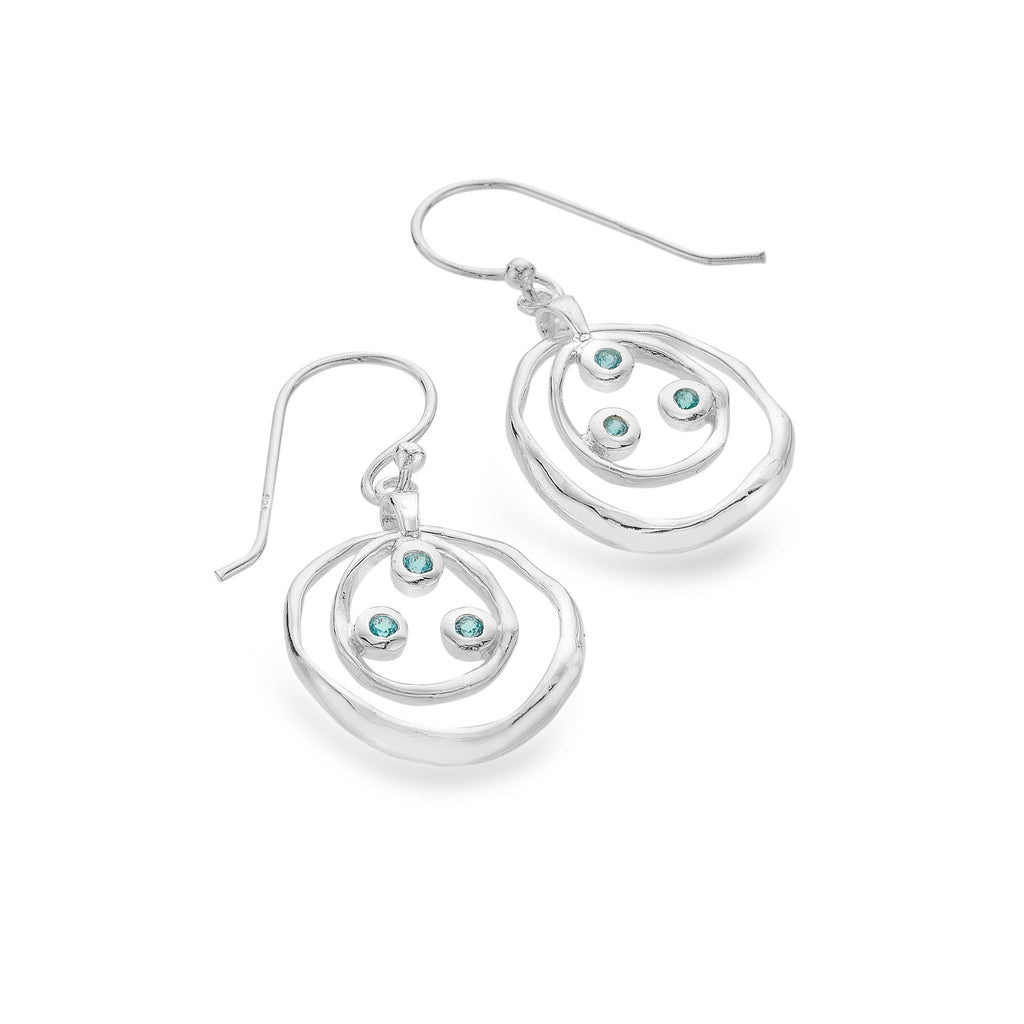 Ocean embrace earrings - SilverOrigins
