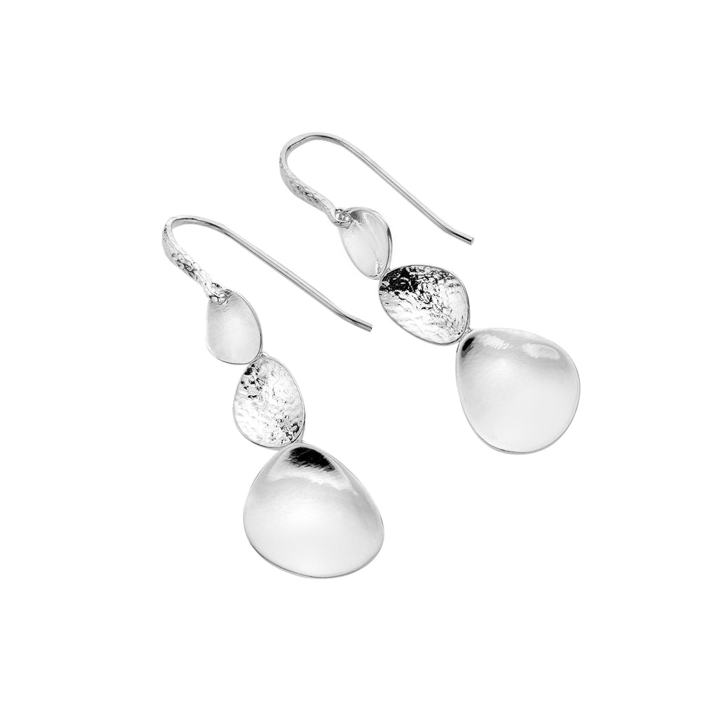 Stacking Reflection Earrings - SilverOrigins