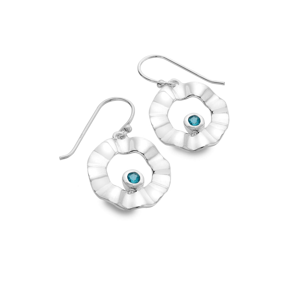 Topaz cove earrings - SilverOrigins