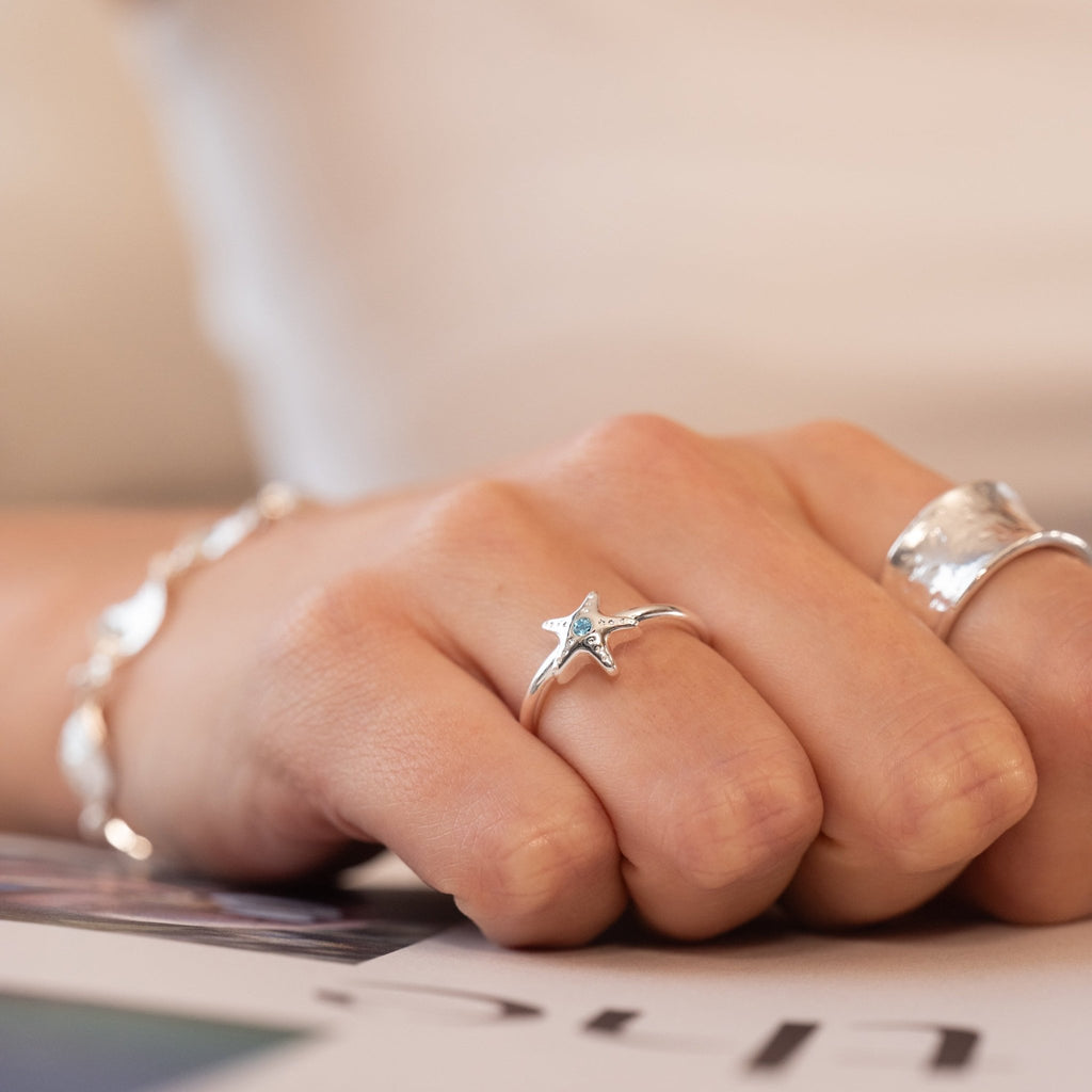 Cornish Sea Star Ring - SilverOrigins