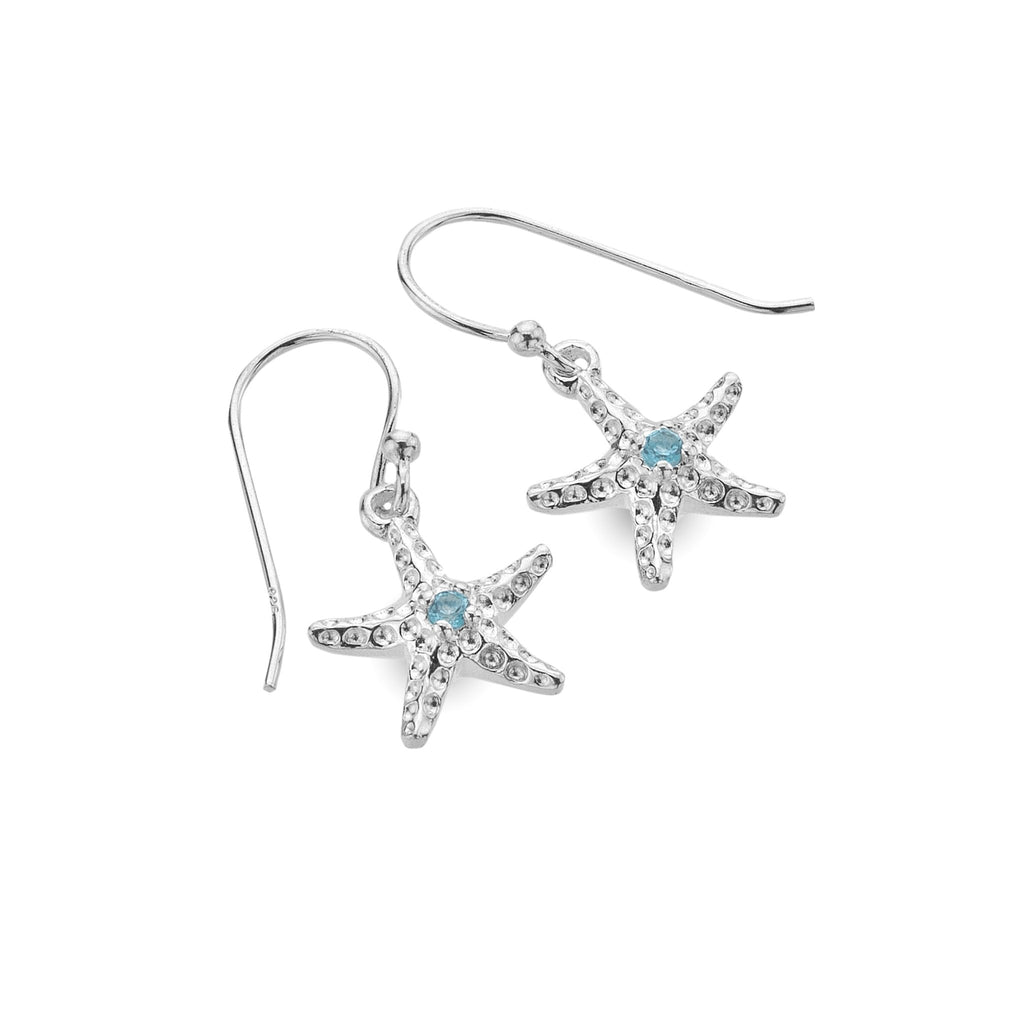 Island starfish earrings - SilverOrigins