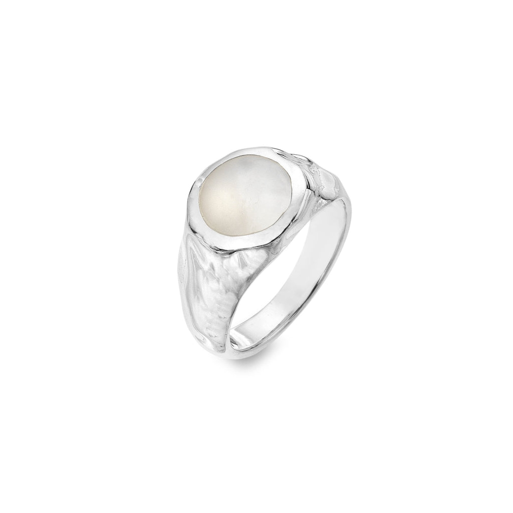 Ocean Signet Ring - SilverOrigins