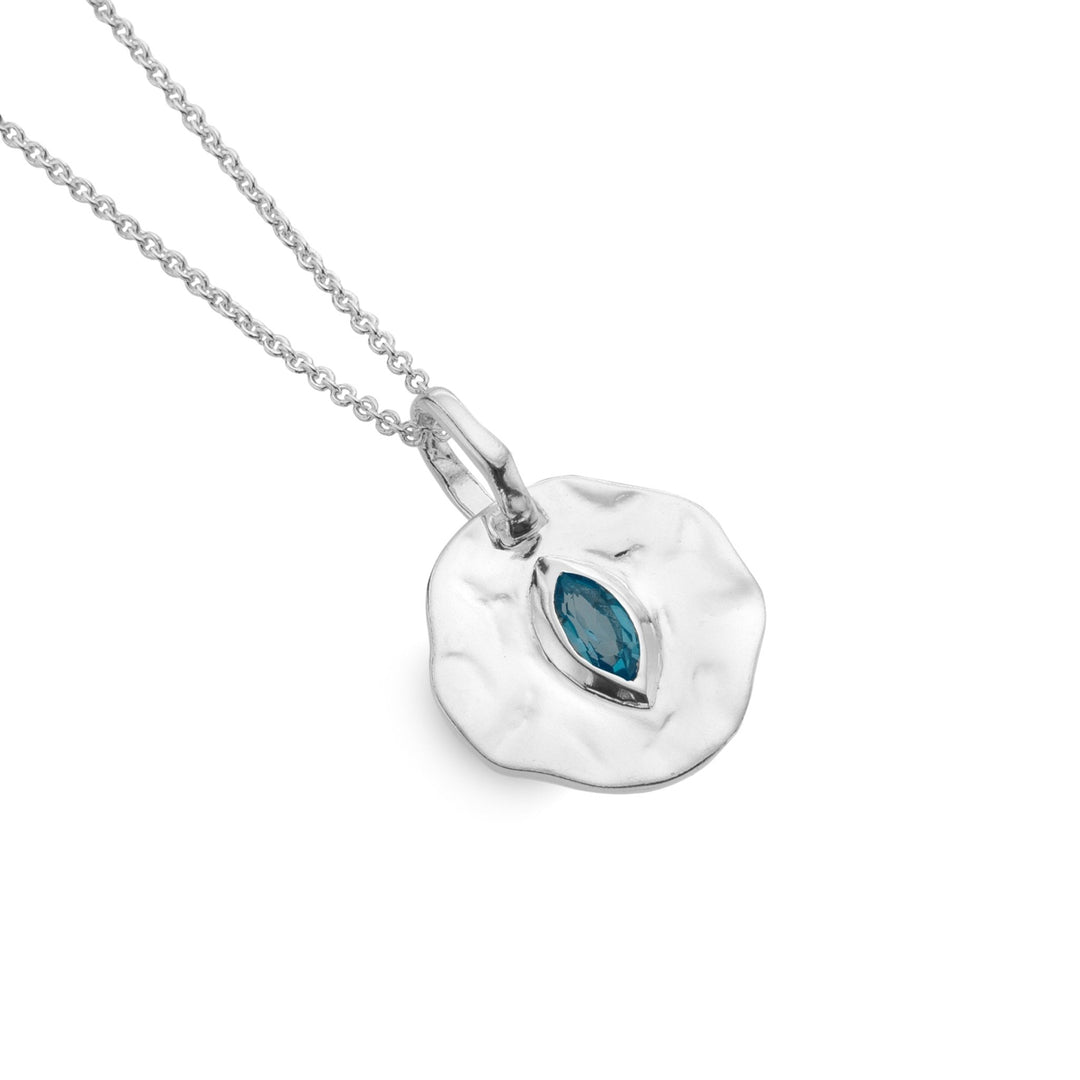 Odyssey Blue Topaz Pendant