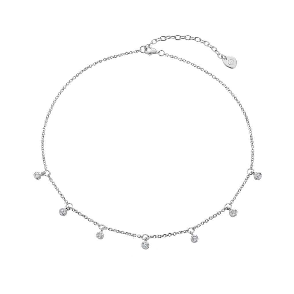 White Topaz Sennen Necklace - SilverOrigins