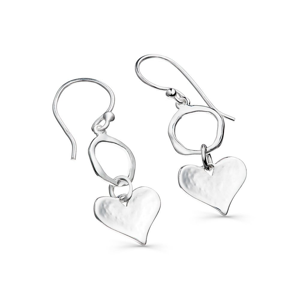Cornish heart earrings