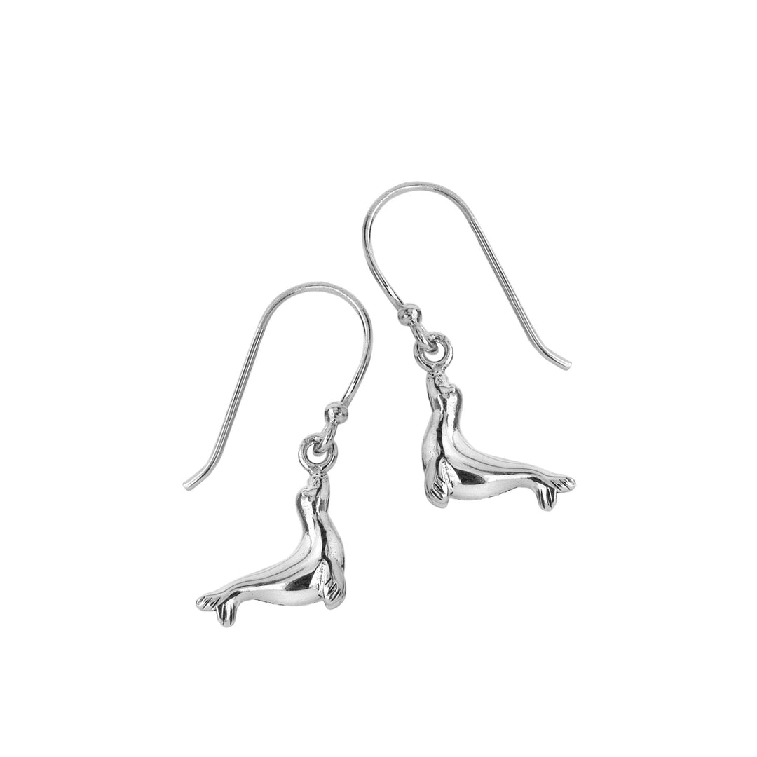 Cornish seal earrings