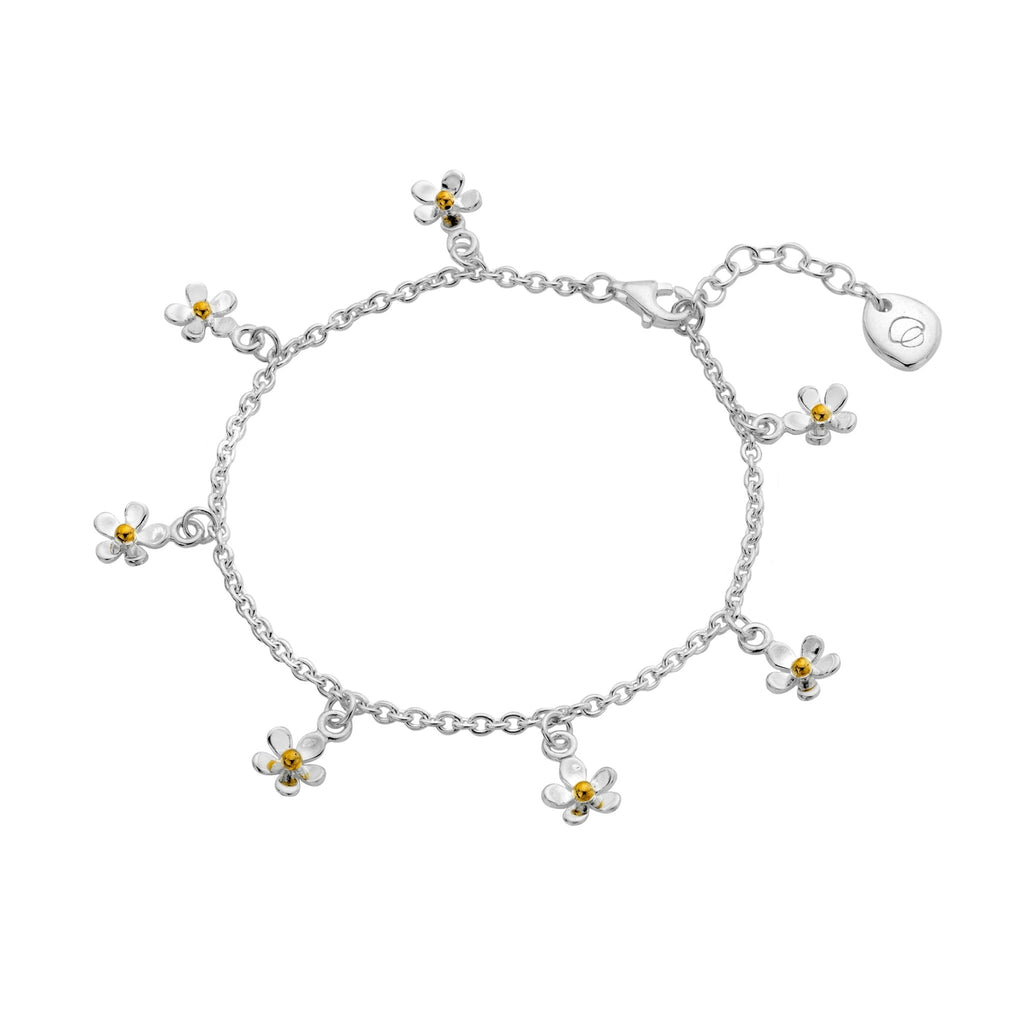 Daisy meadow bracelet - SilverOrigins
