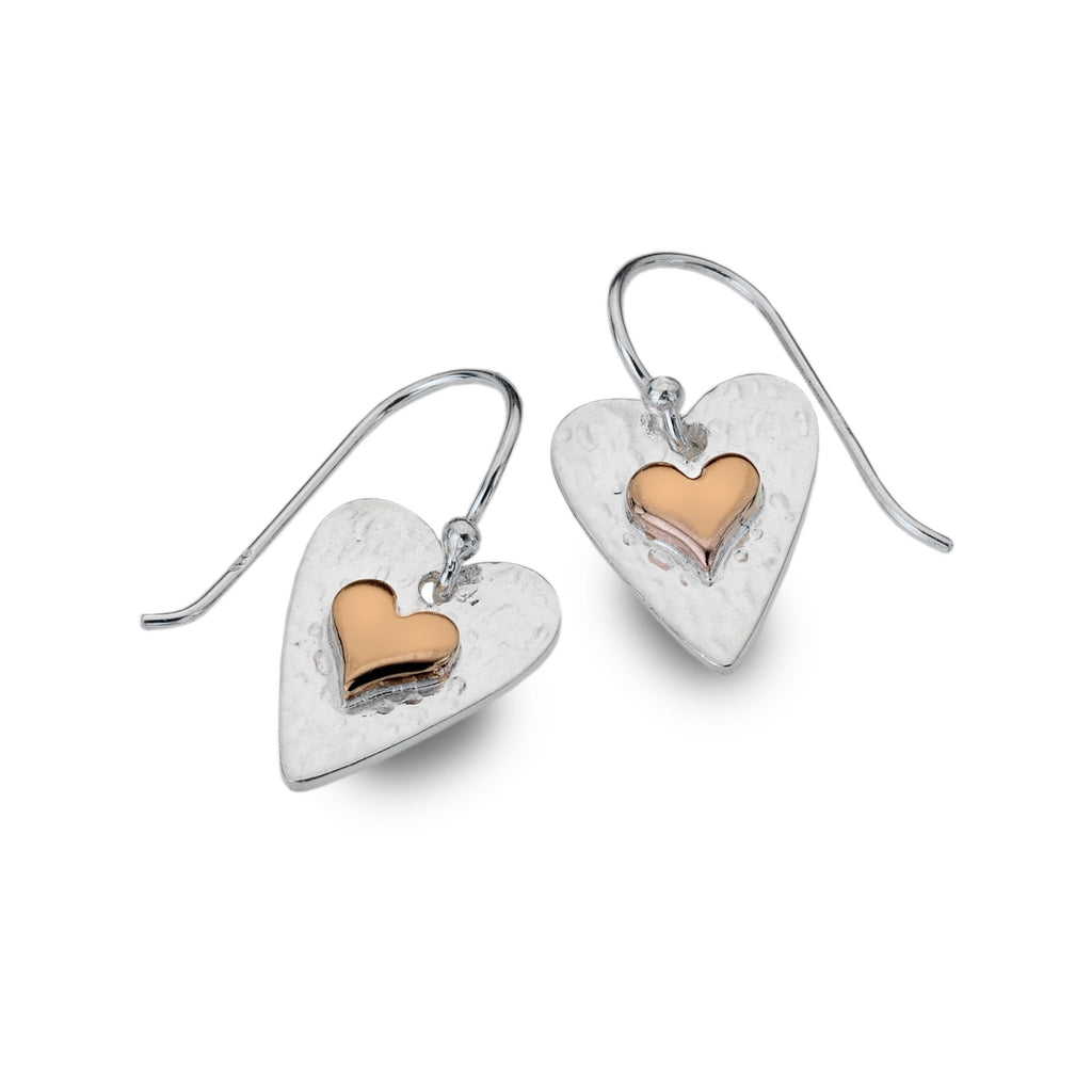 Forever heart earrings - SilverOrigins