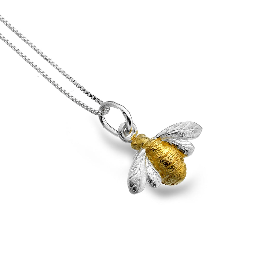 Golden Bumblebee Pendant