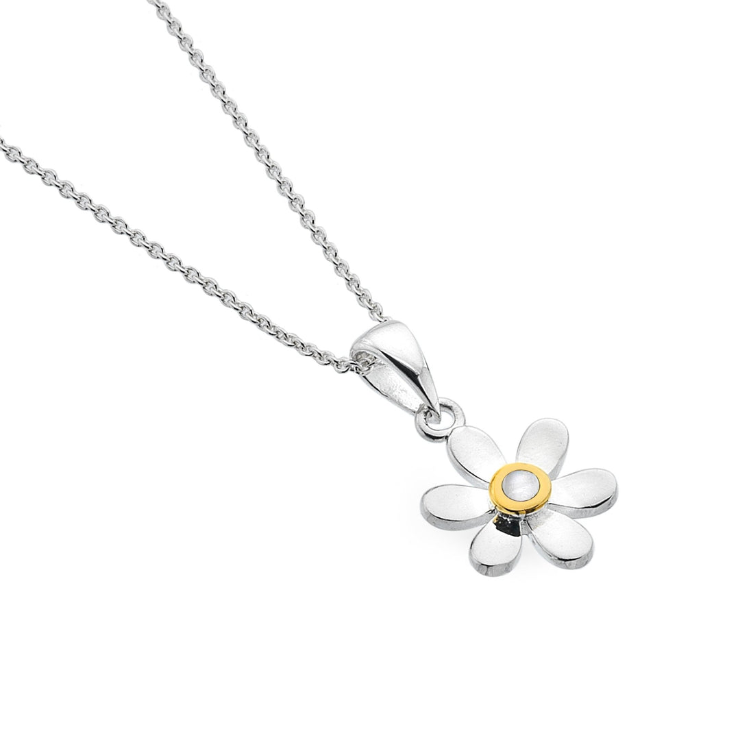 June birthstone daisy pendant