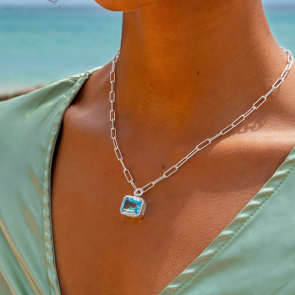 Lelanta topaz necklace - SilverOrigins