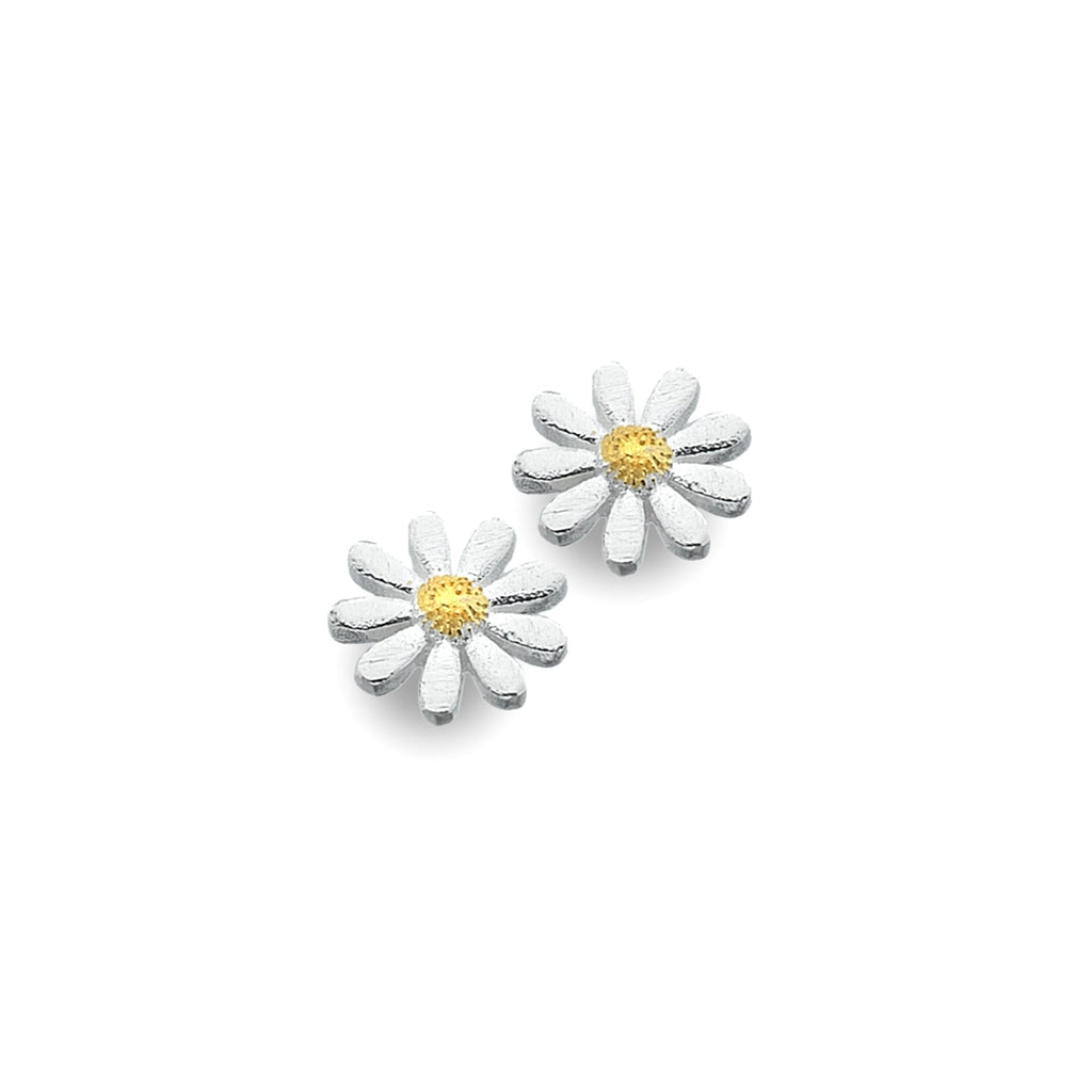 Meadow daisy studs - SilverOrigins