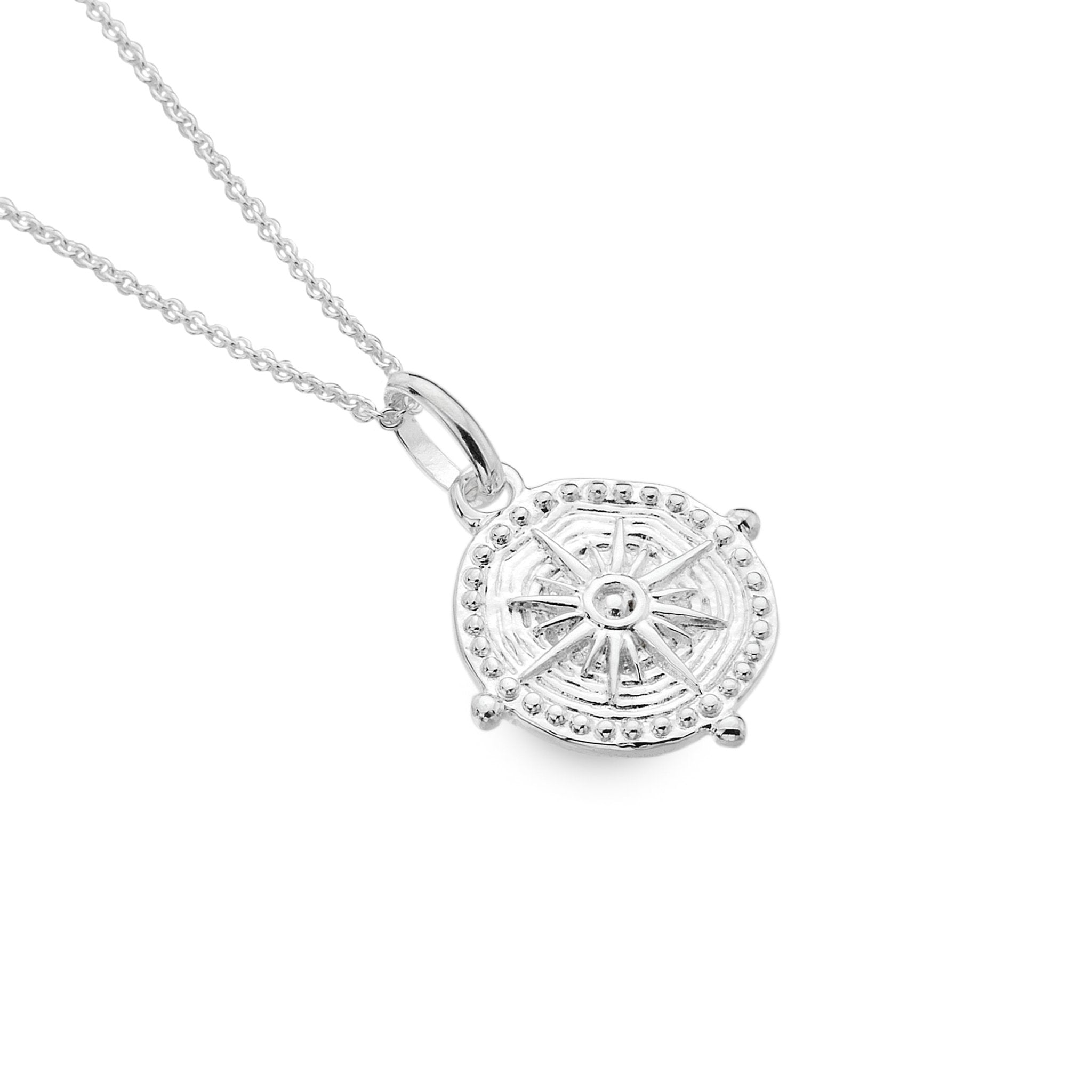 Mini Compass Pendant - Main Image