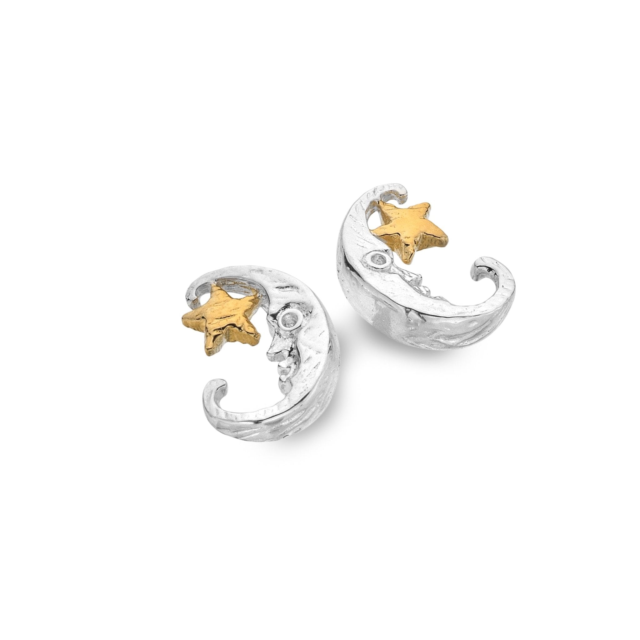 Moon & Star Earring and Cuff Set | Moon and star earrings, Cuff earrings,  Stud earrings set