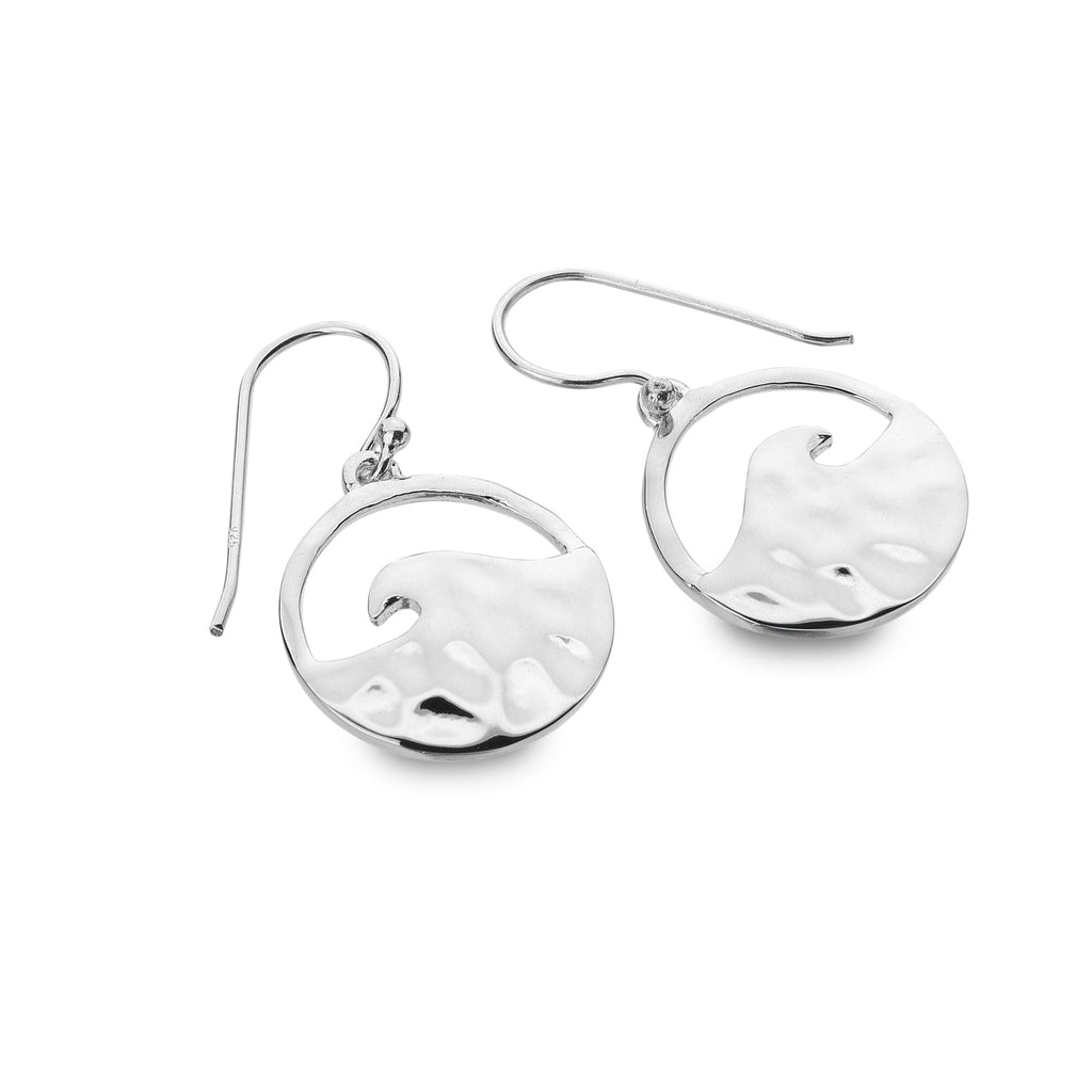 Ocean swell earrings - SilverOrigins