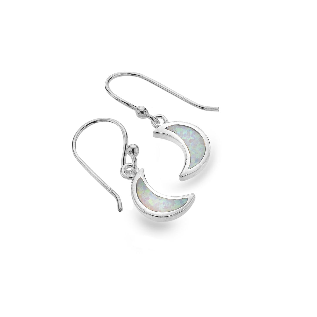 Opal moonlight earrings