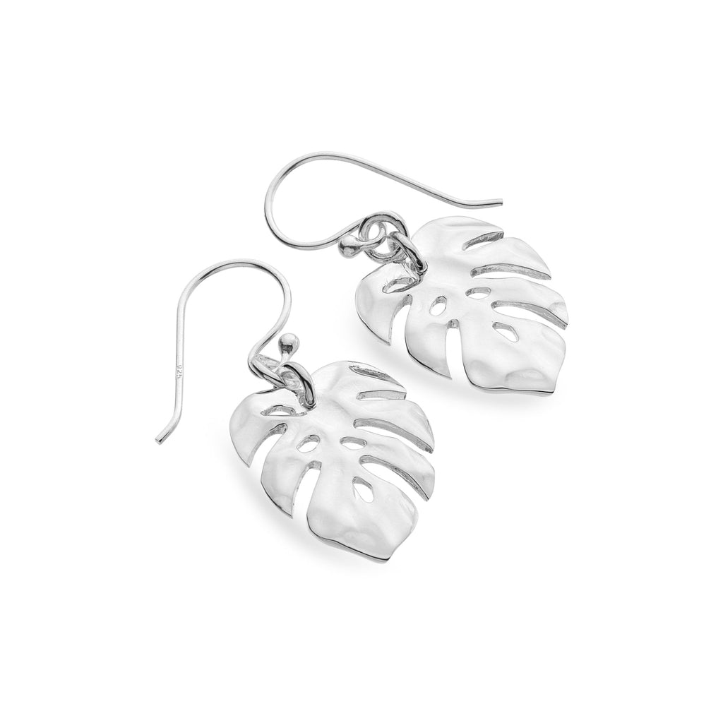 Paradise leaf earrings - SilverOrigins