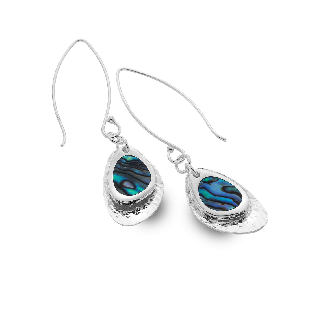 Paua shell cove rockpool earrings
