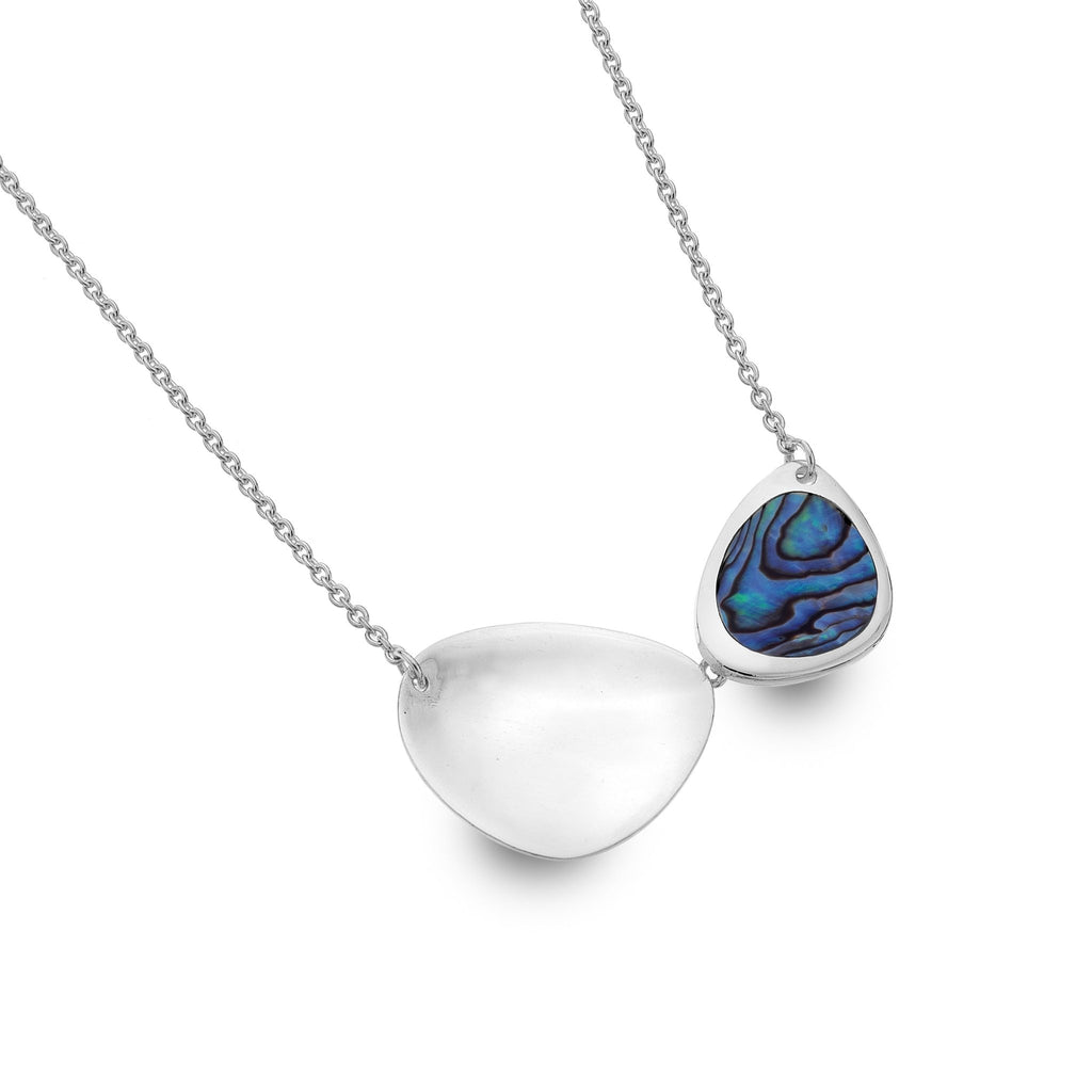 Paua shell rockpool necklace - SilverOrigins