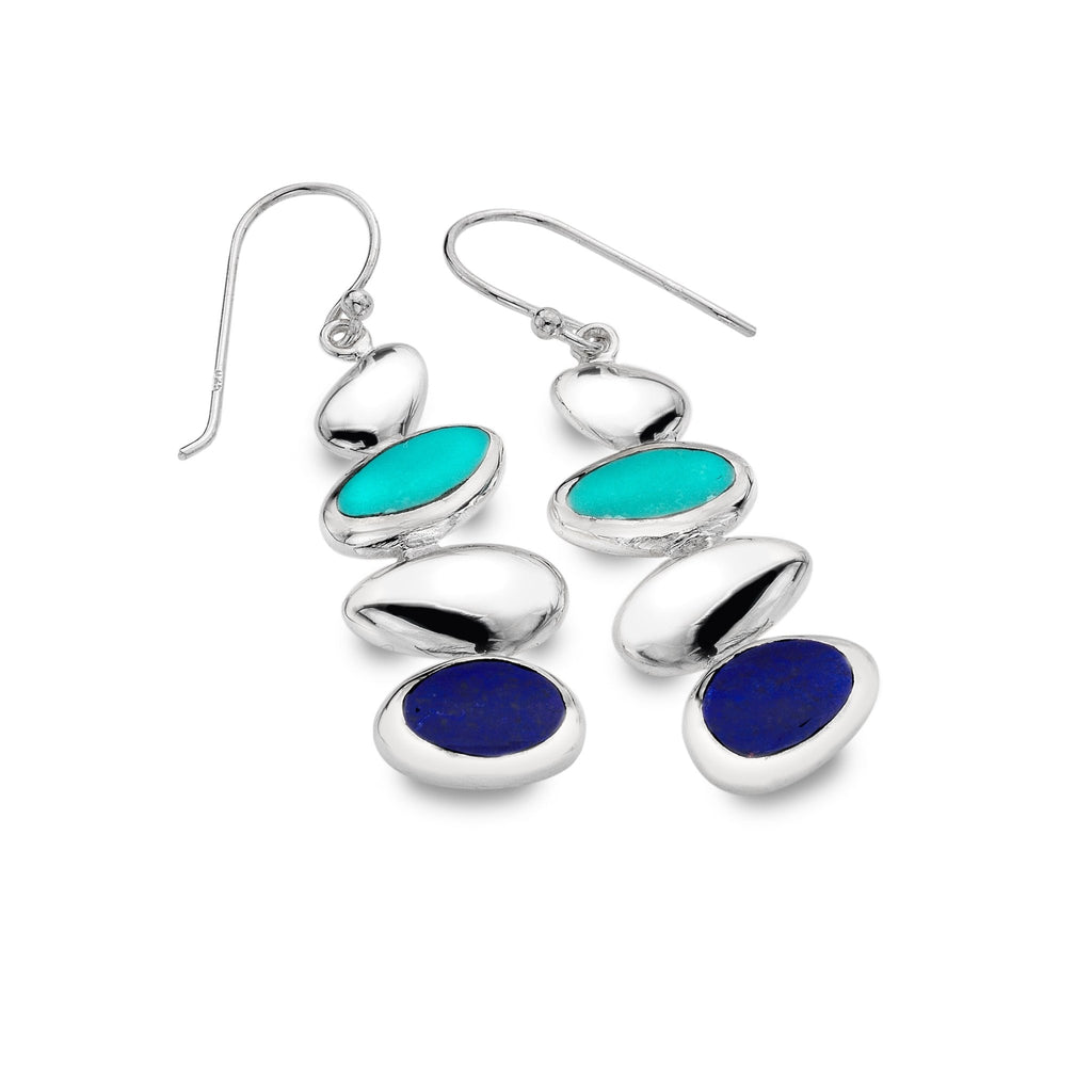 Pebble bay earrings - SilverOrigins