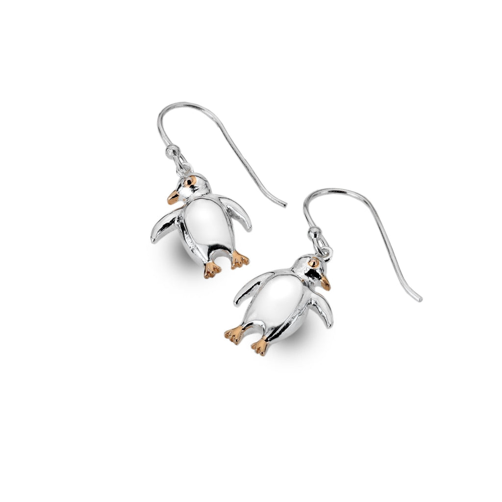 Penguin earrings - SilverOrigins