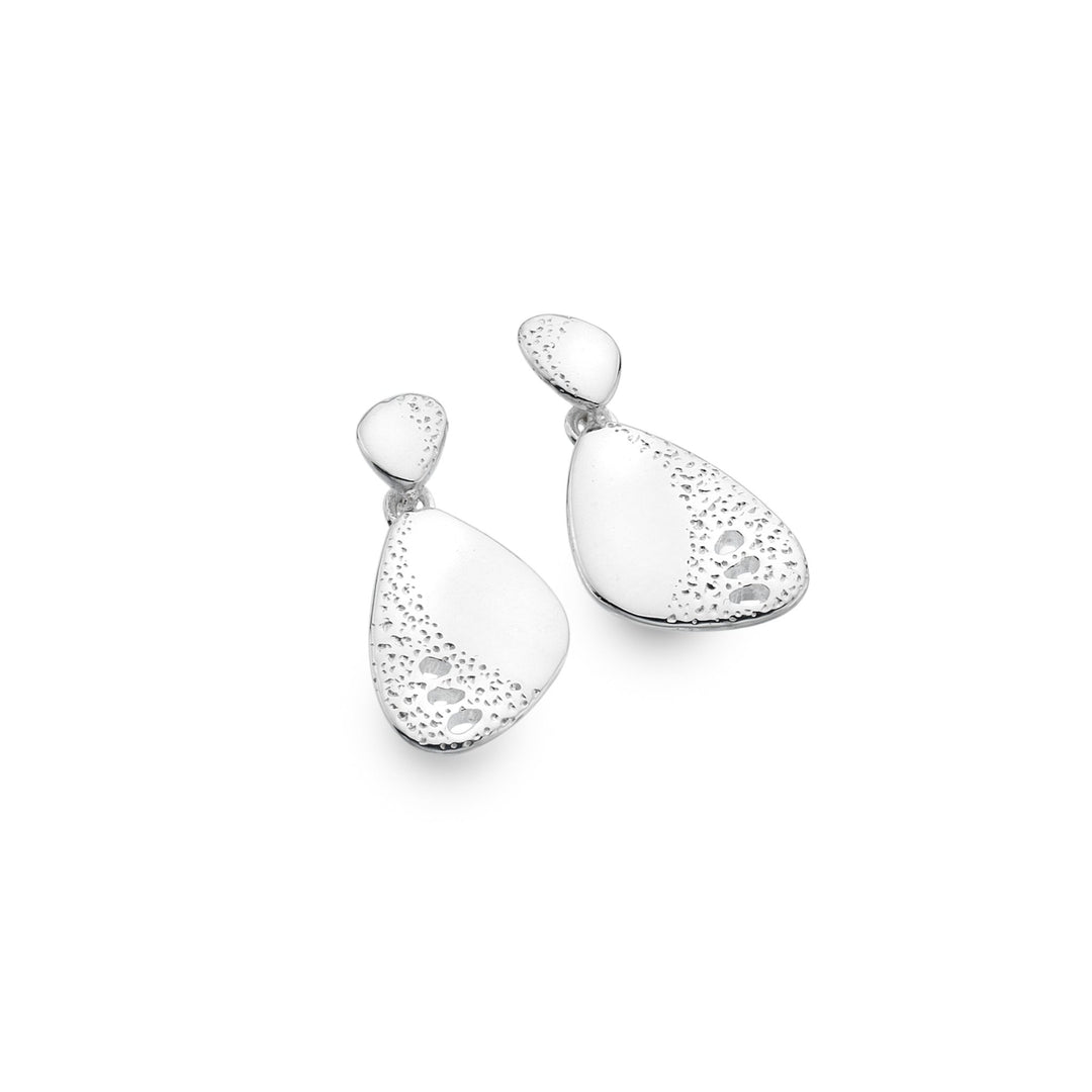 Porthmeor pebble earrings