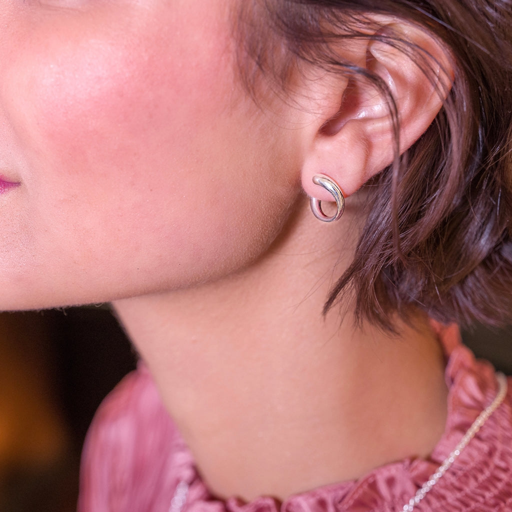 Purity curl hoops - SilverOrigins
