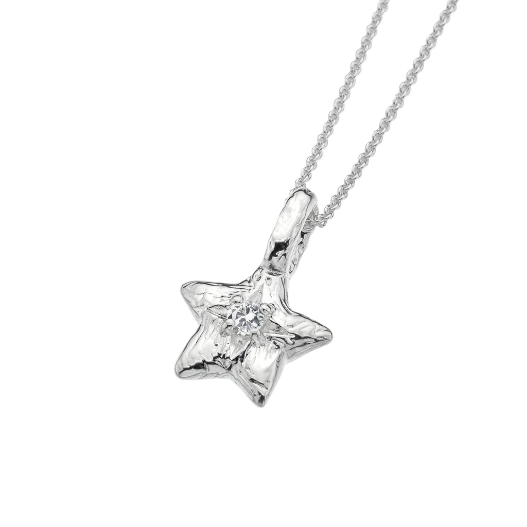 Sparkling star pendant - SilverOrigins
