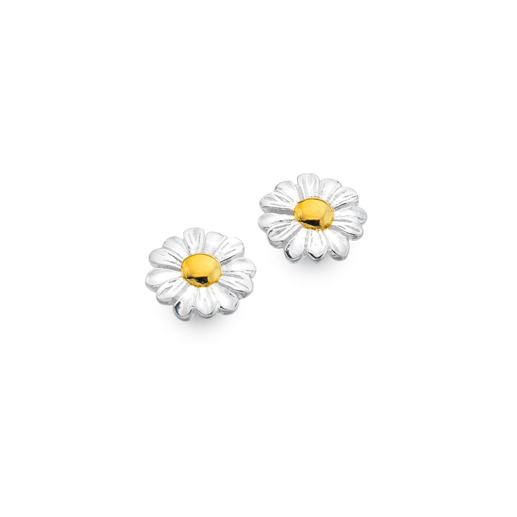 Spring daisy studs - SilverOrigins