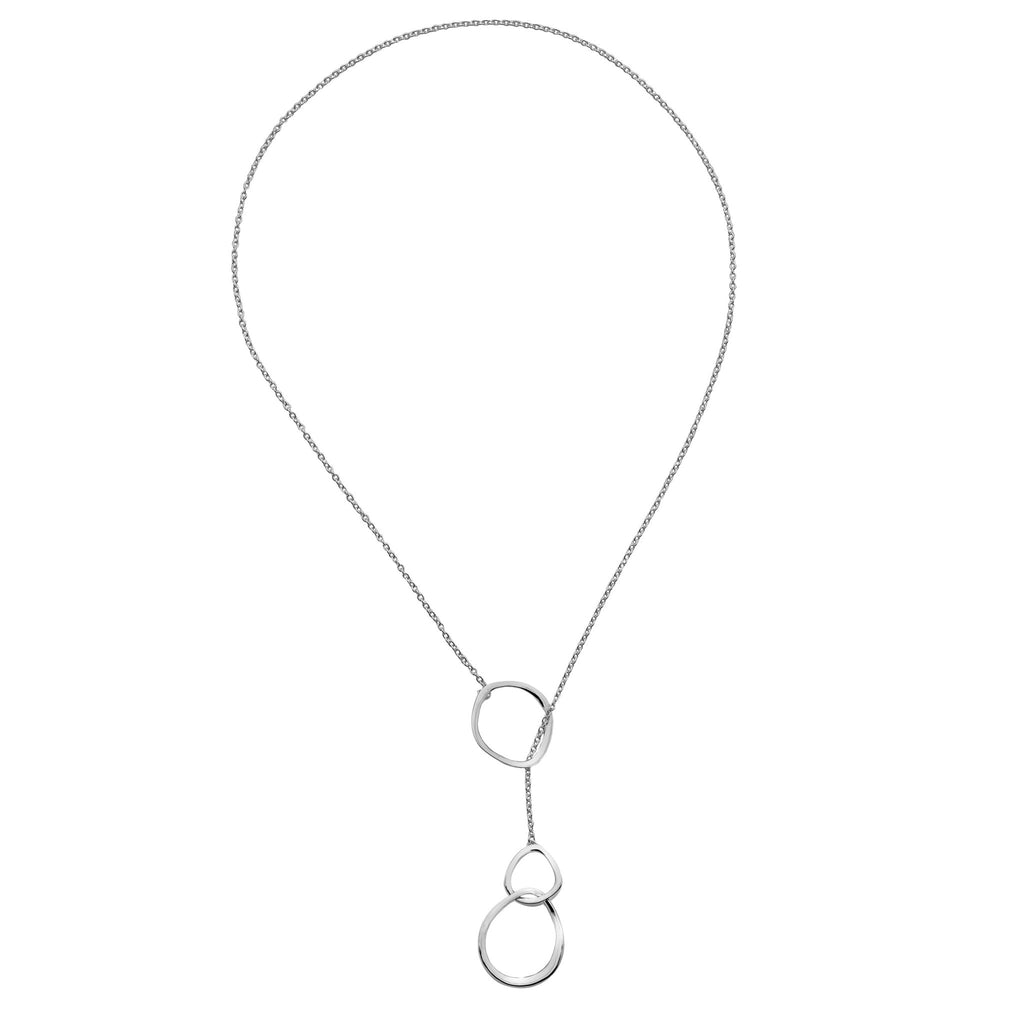 Unity lariat necklace - SilverOrigins