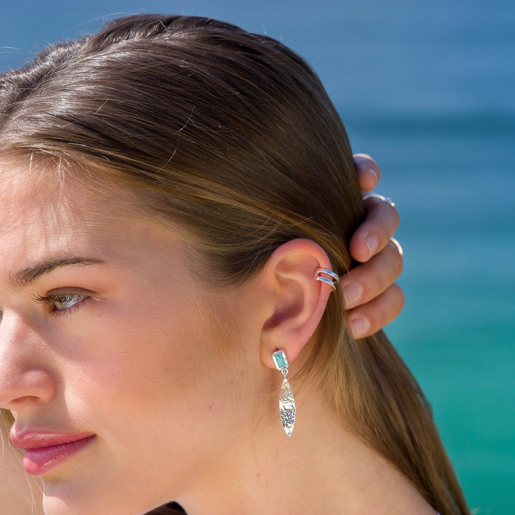 Wanderlust amazonite earrings - SilverOrigins