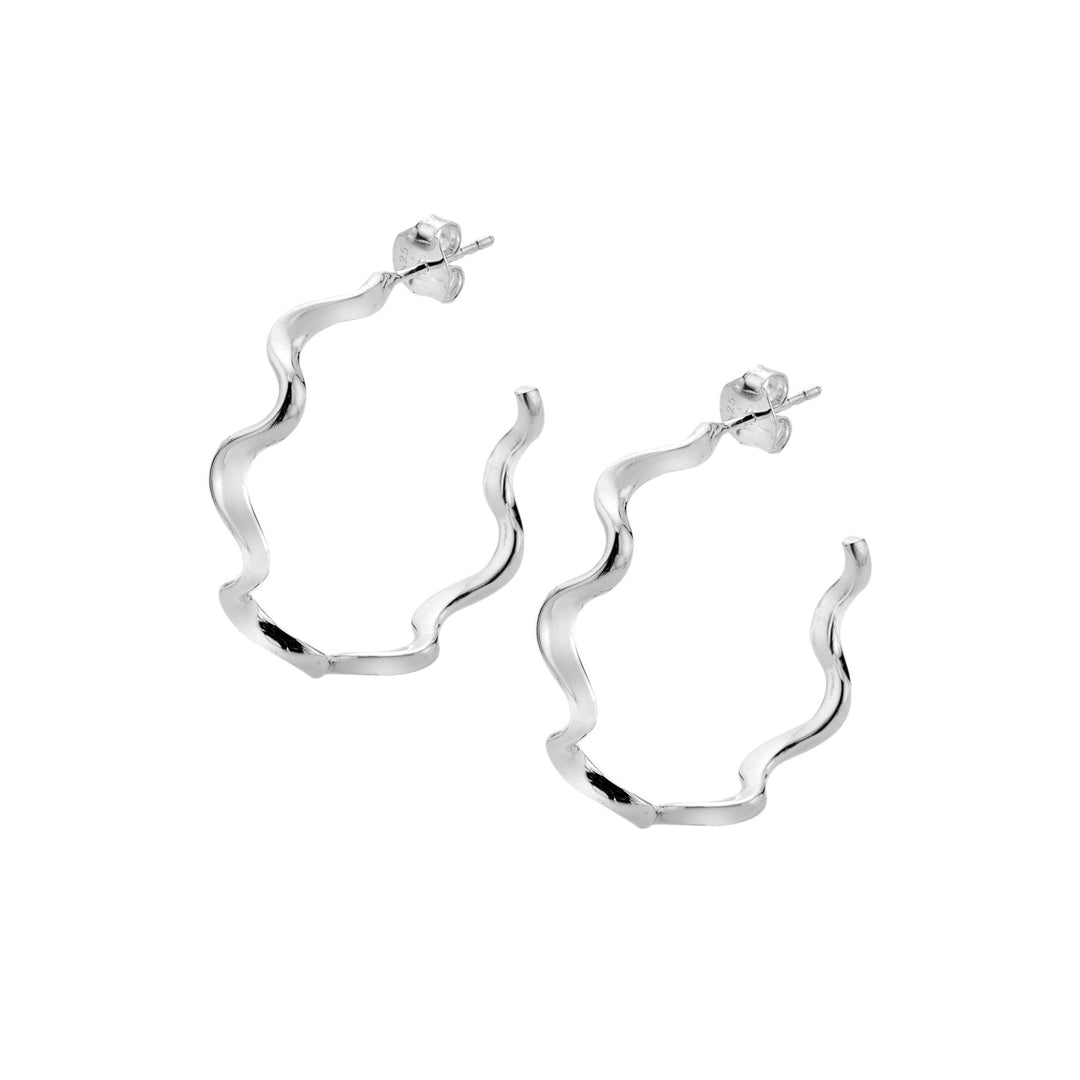 Wave Ripple Hoops