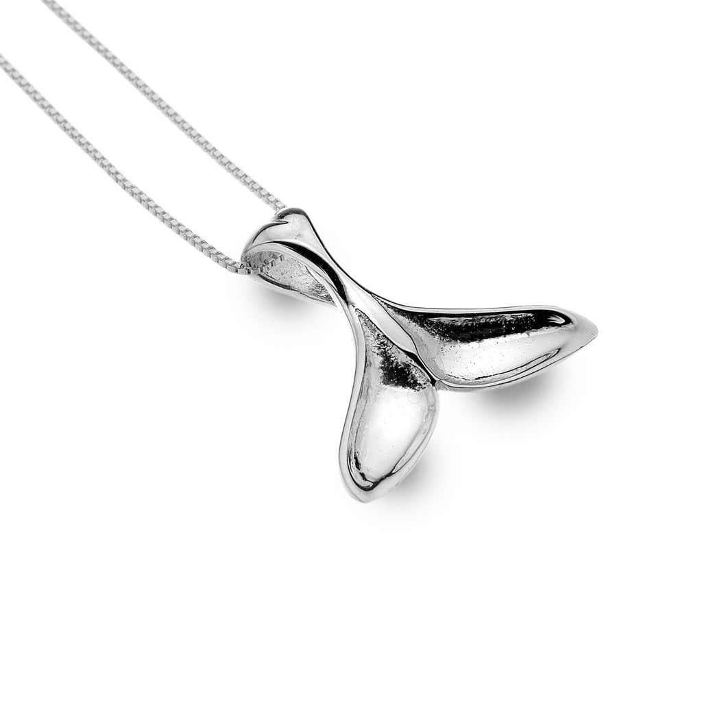 Whales Tail Pendant - SilverOrigins